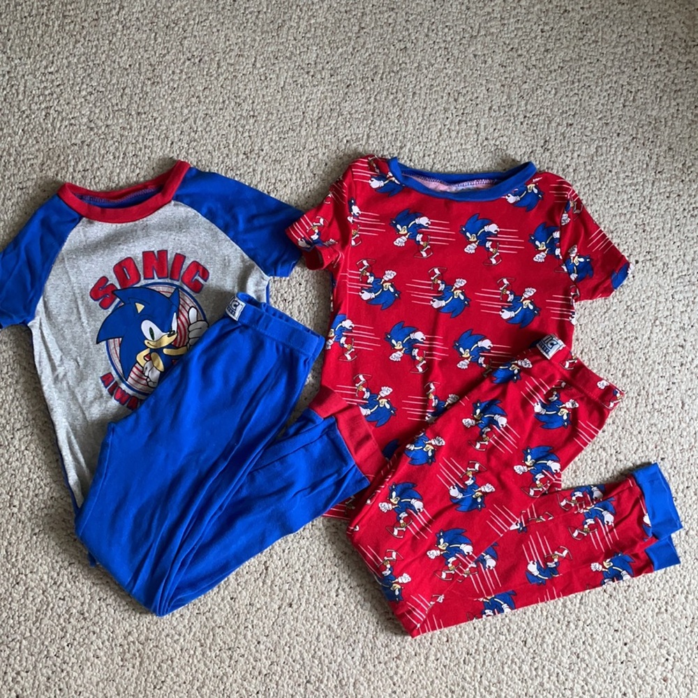 Boys Sonic the Hedgehog Mix n Match PJ’s